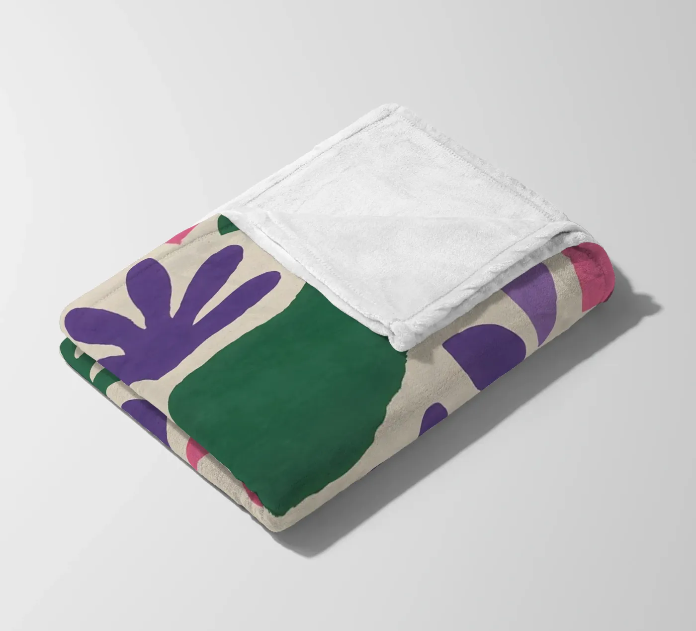 Abstract Pattern fleece blanket by Sunflower Soul Studio