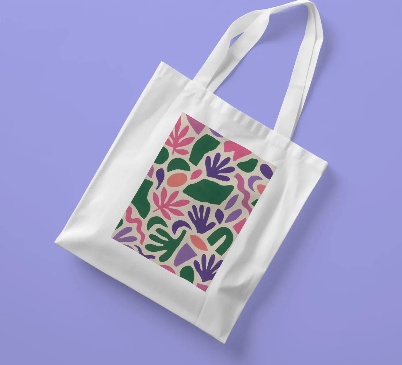 Abstract Pattern borsa in juta da Sunflower Soul Studio