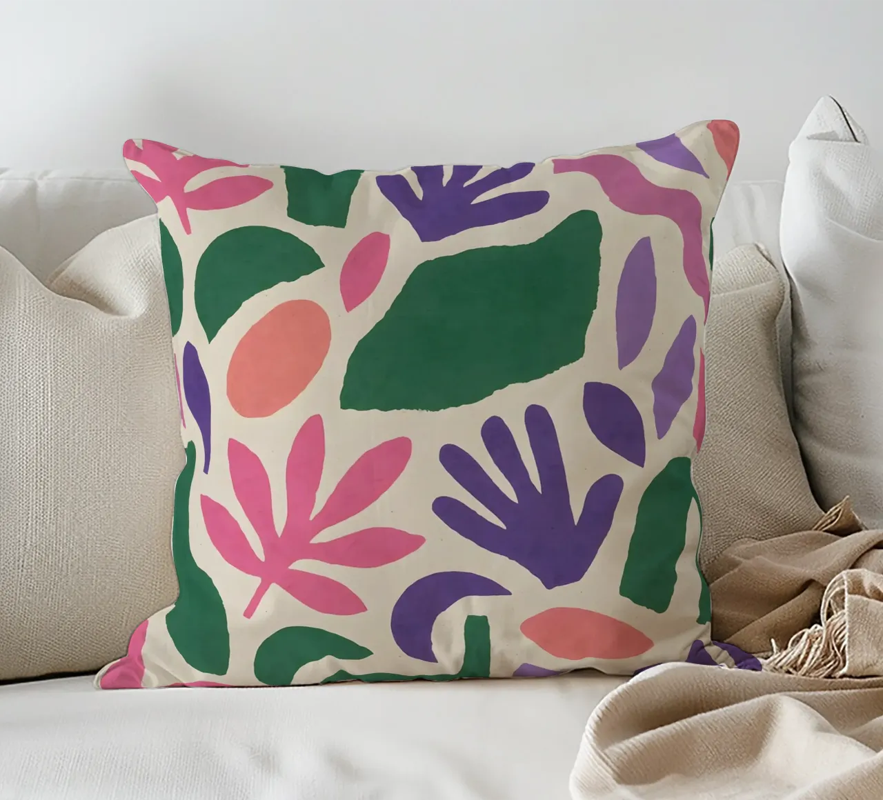 Abstract Pattern cuscino da Sunflower Soul Studio