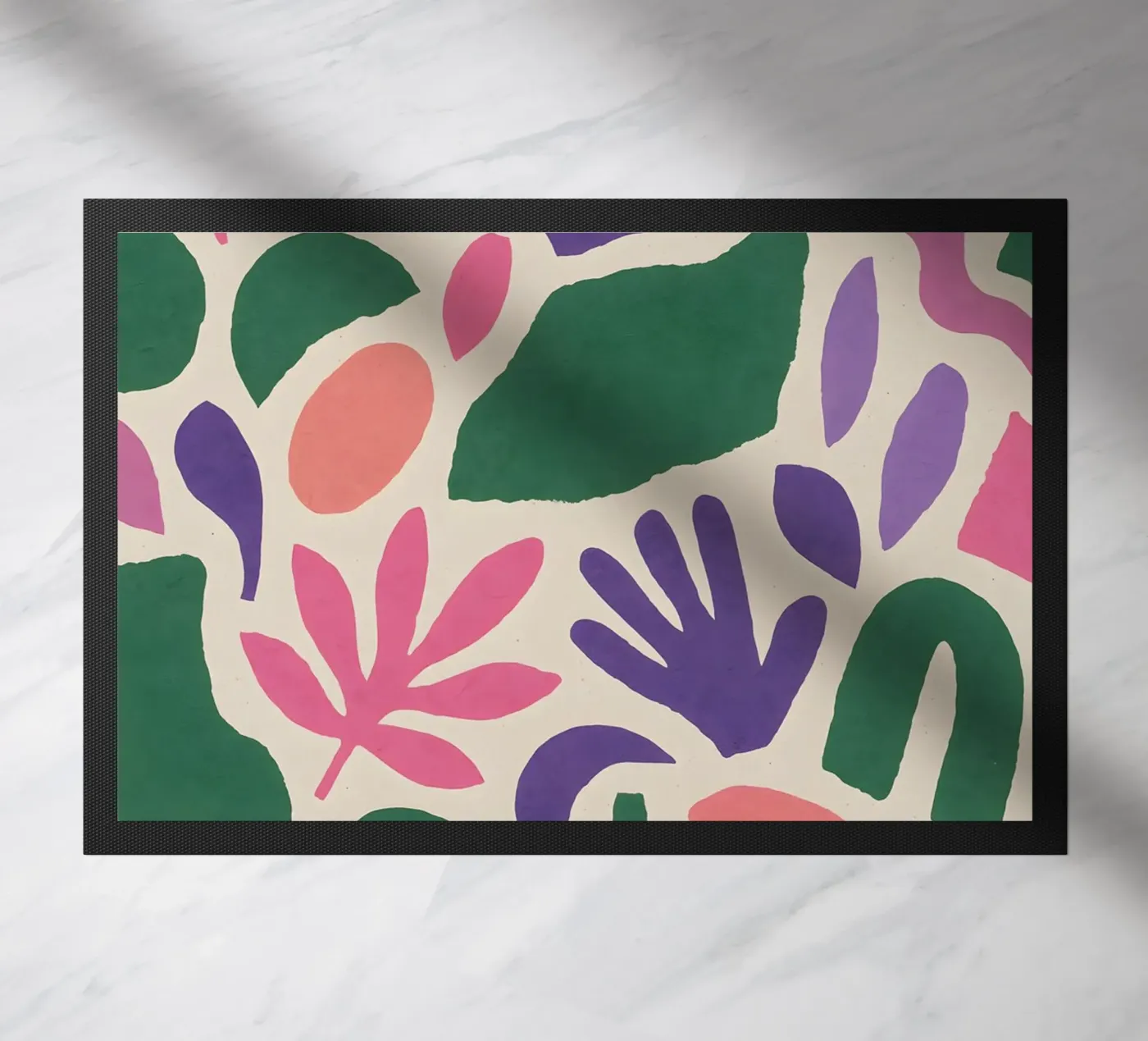 Abstract Pattern doormat by Sunflower Soul Studio