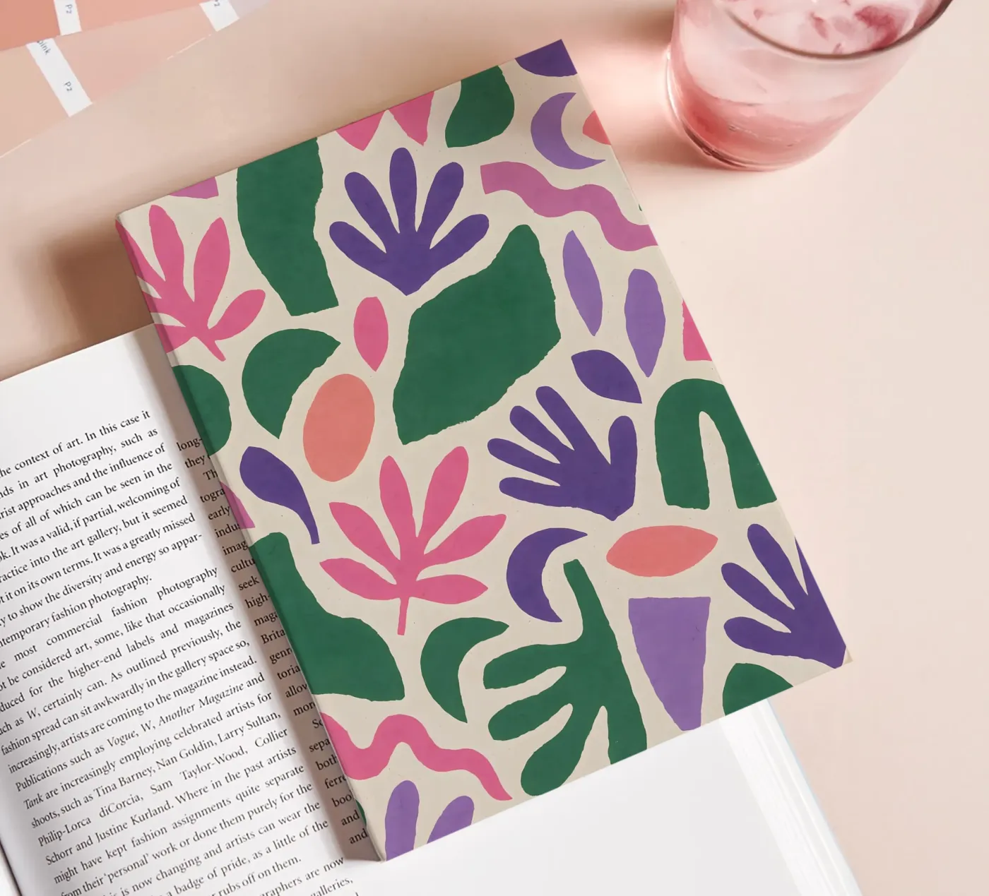 Abstract Pattern notebook by Sunflower Soul Studio