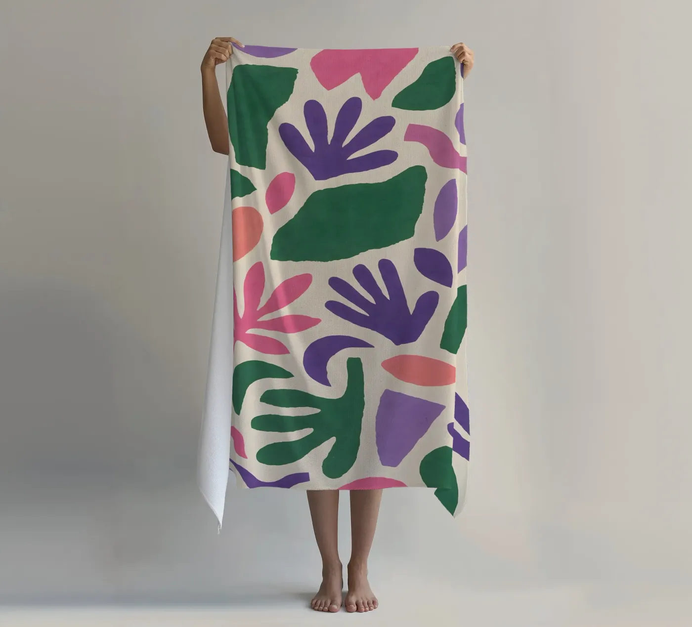 Abstract Pattern beach towel by Sunflower Soul Studio