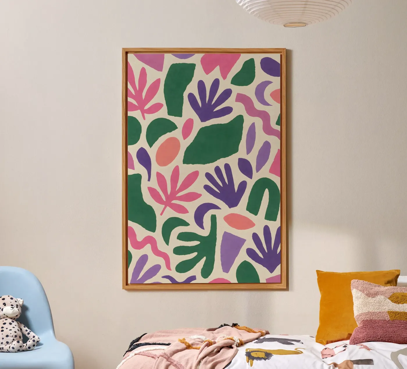 Abstract Pattern aluminium-dibond van Sunflower Soul Studio