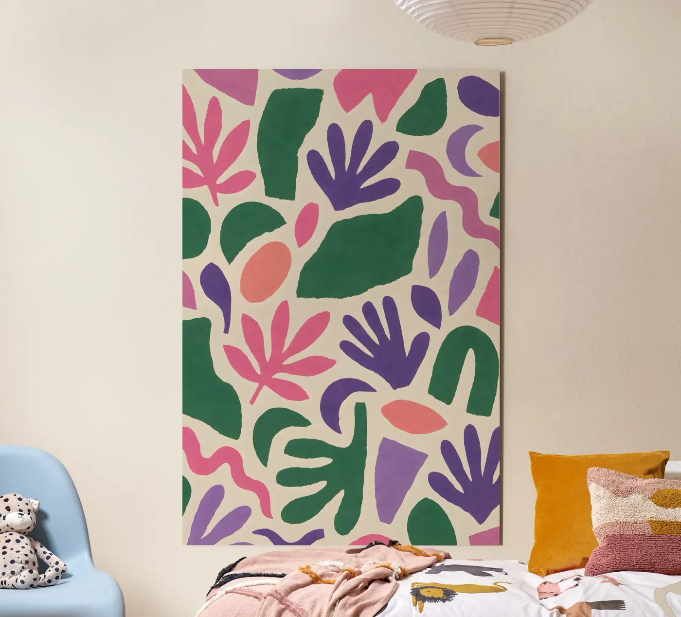 Abstract Pattern aluminium-dibond van Sunflower Soul Studio