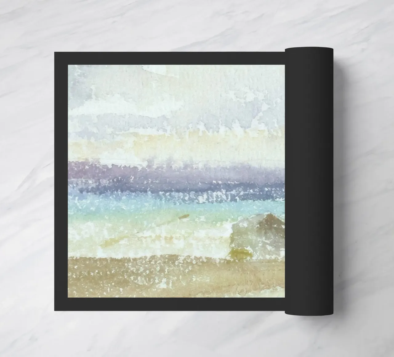 seascape distant doormat by Histrol