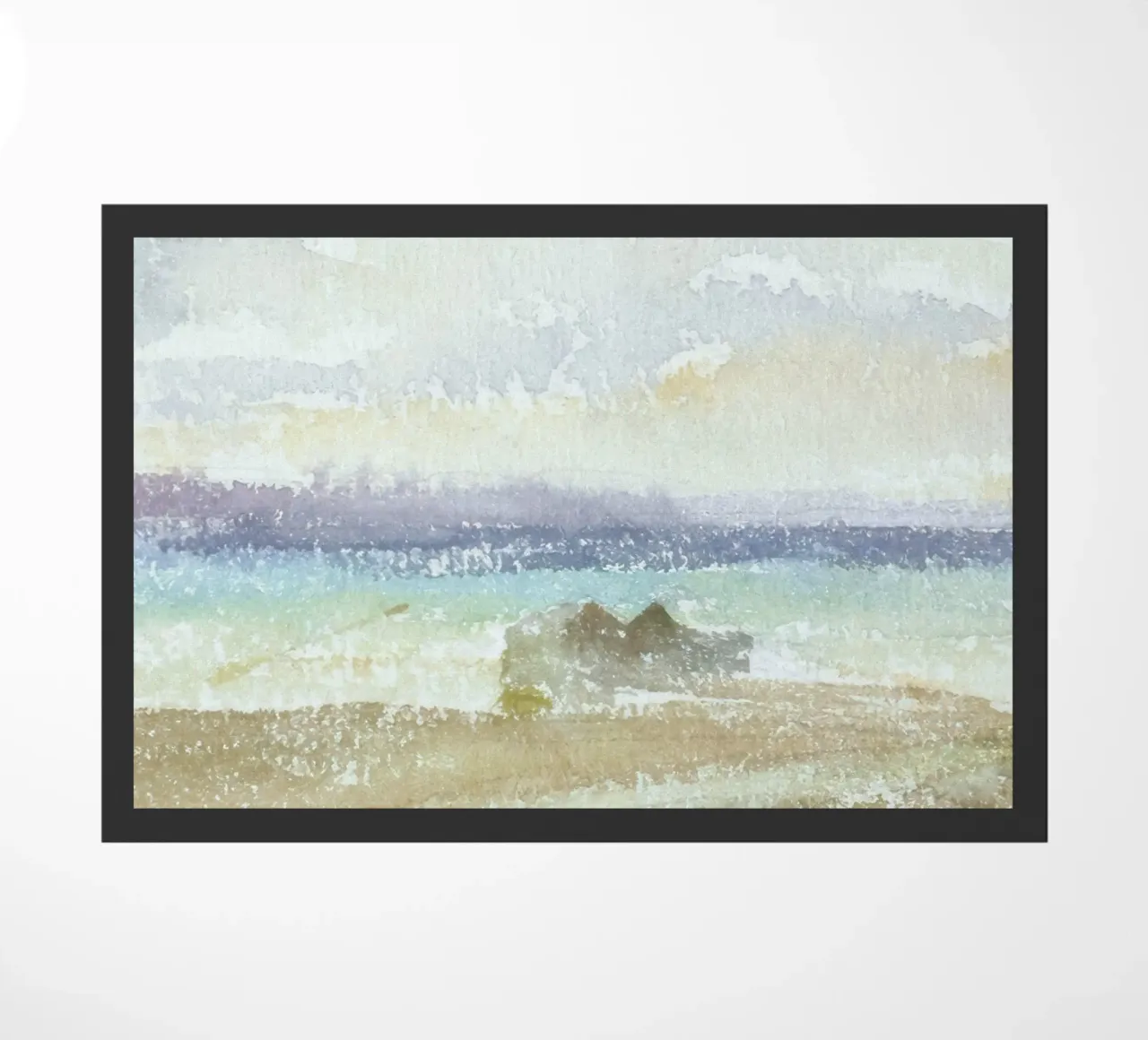 seascape distant doormat by Histrol