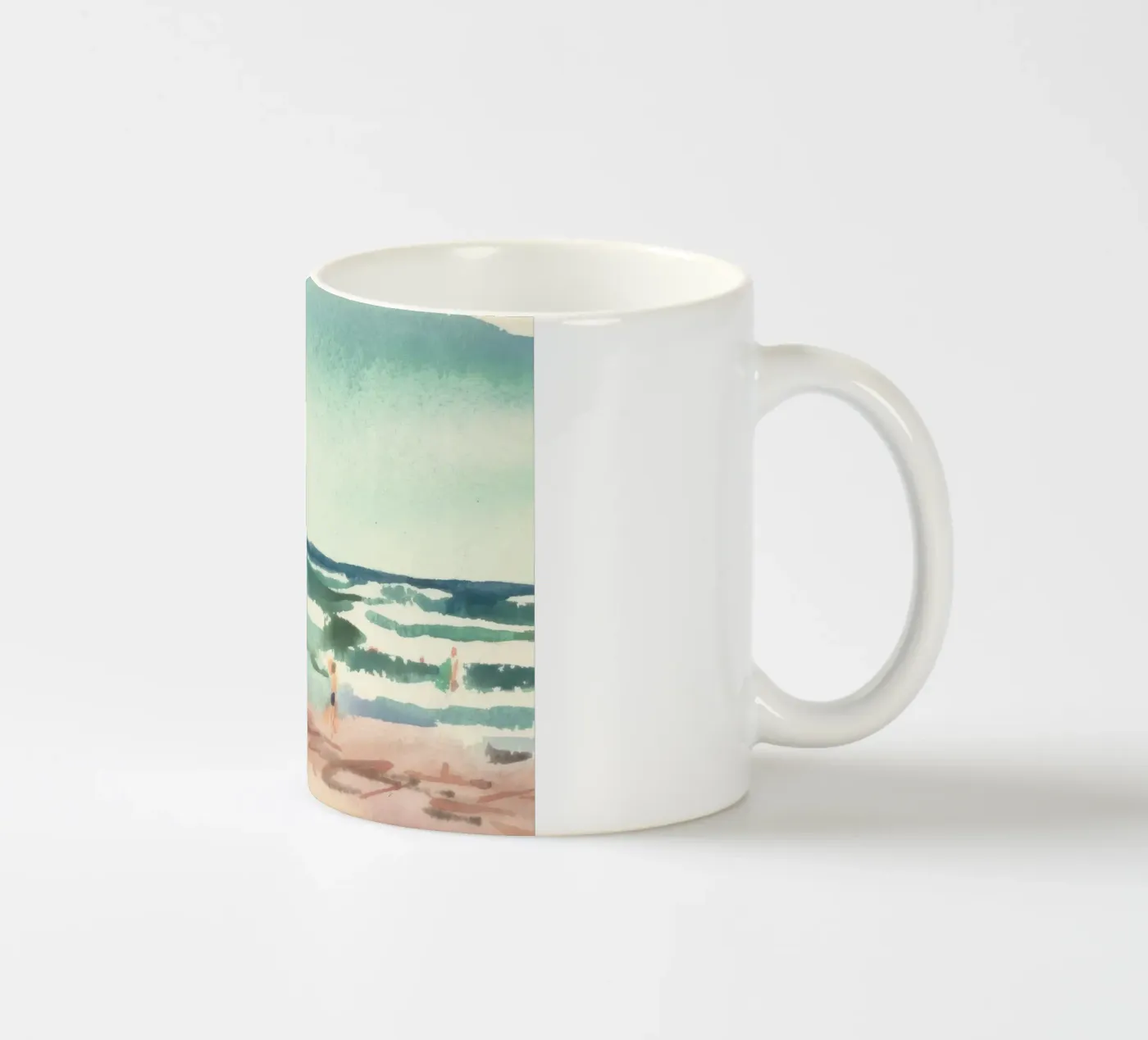 bathing seascape ceramic mug by Histrol