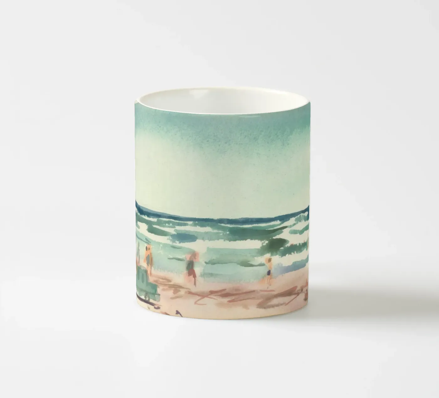 bathing seascape ceramic mug by Histrol