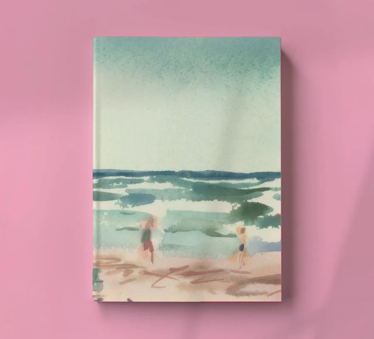 bathing seascape notebook by Histrol