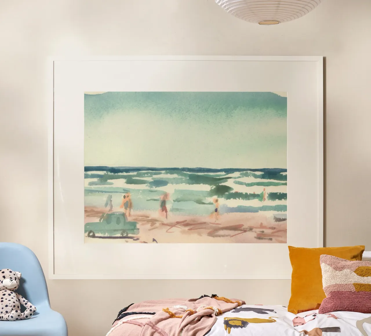 bathing seascape poster da Histrol