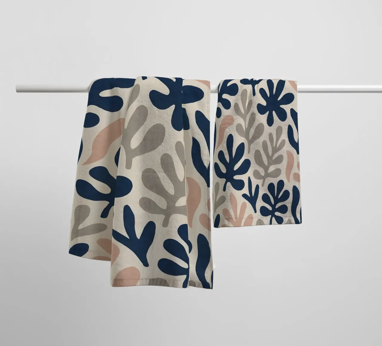 Botanical Abstract towel by Sunflower Soul Studio