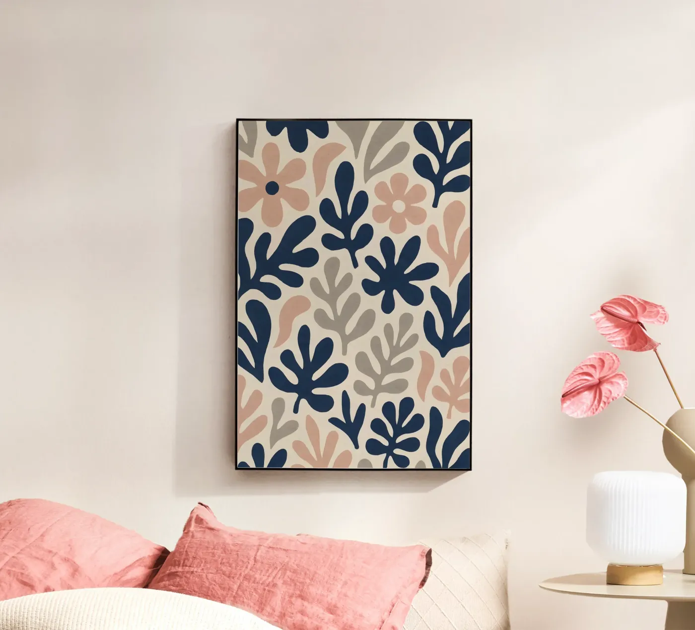 Botanical Abstract acryl van Sunflower Soul Studio