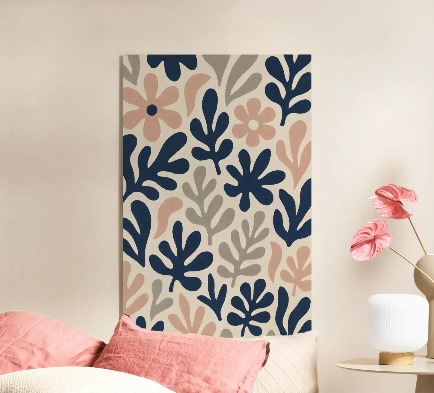 Botanical Abstract acryl van Sunflower Soul Studio