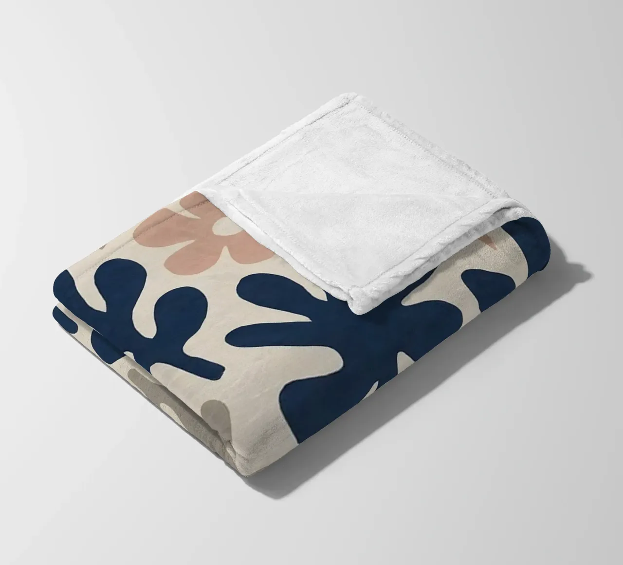 Botanical Abstract coperta in pile da Sunflower Soul Studio