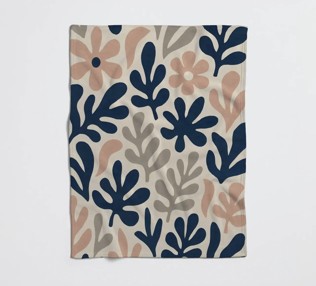 Botanical Abstract coperta in pile da Sunflower Soul Studio