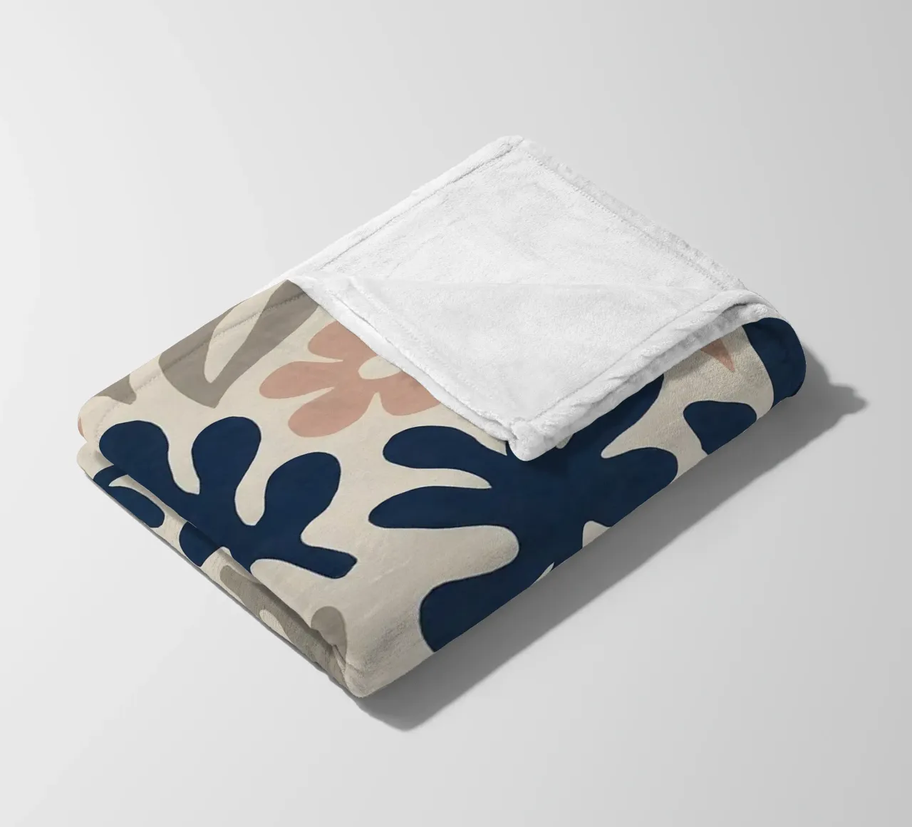 Botanical Abstract coperta in pile da Sunflower Soul Studio