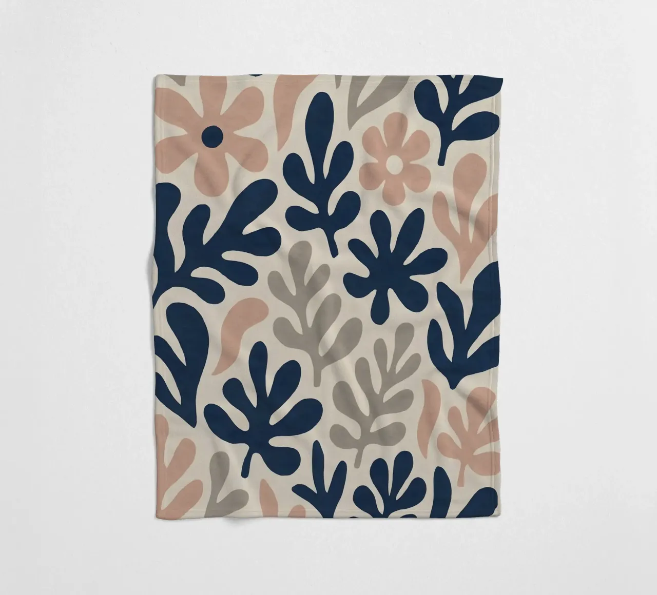 Botanical Abstract coperta in pile da Sunflower Soul Studio