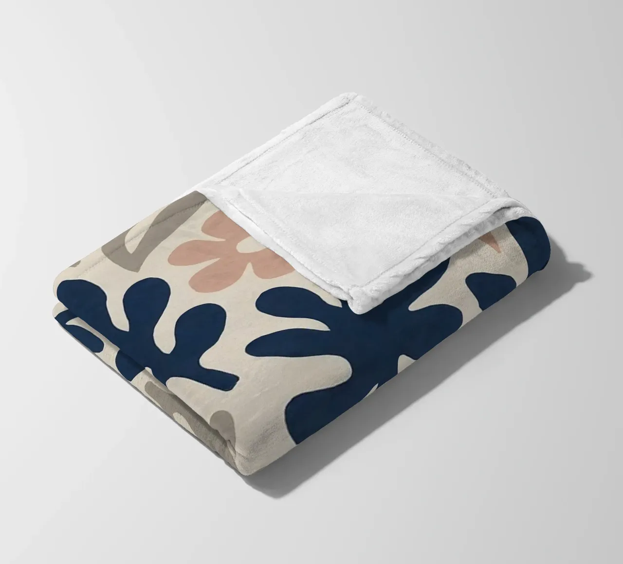 Botanical Abstract coperta in pile da Sunflower Soul Studio