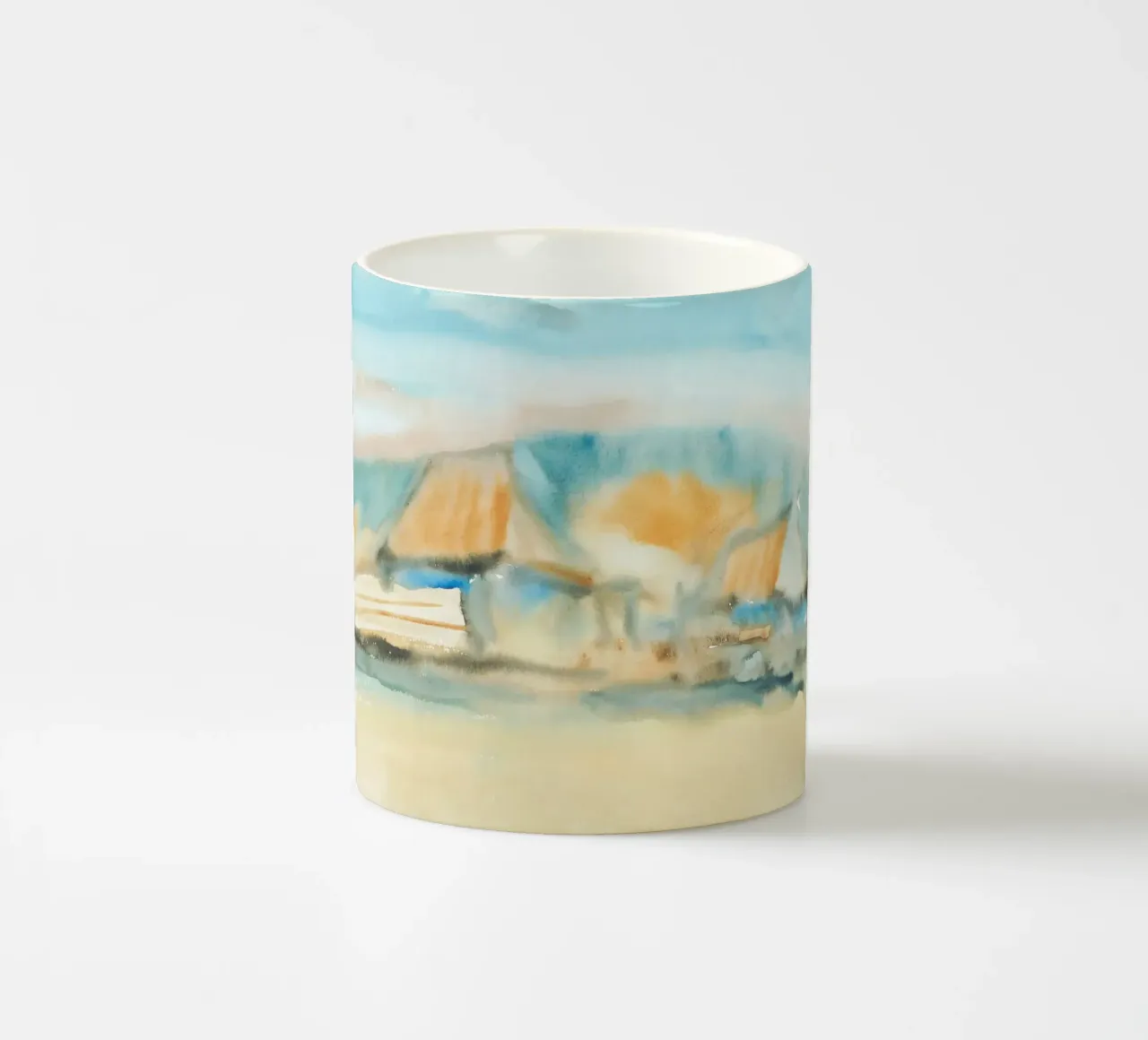 coastal clouds tazza in ceramica da Histrol