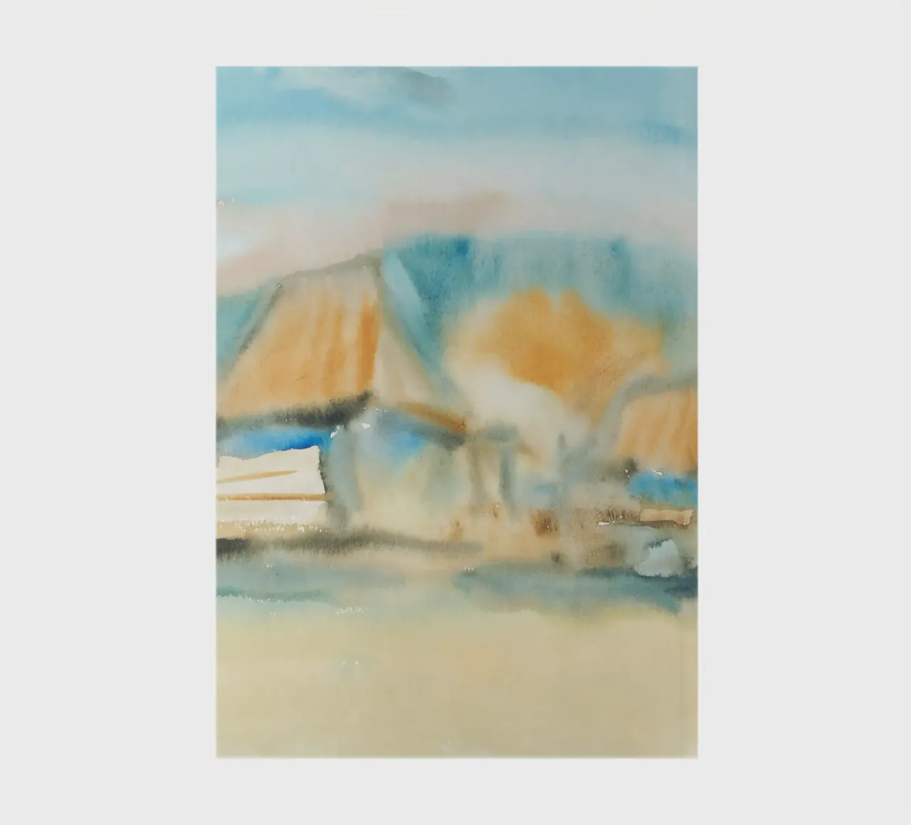 coastal clouds notebook by Histrol