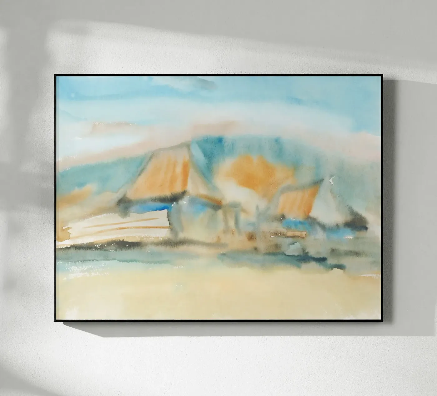 coastal clouds Acryl-Glas von Histrol