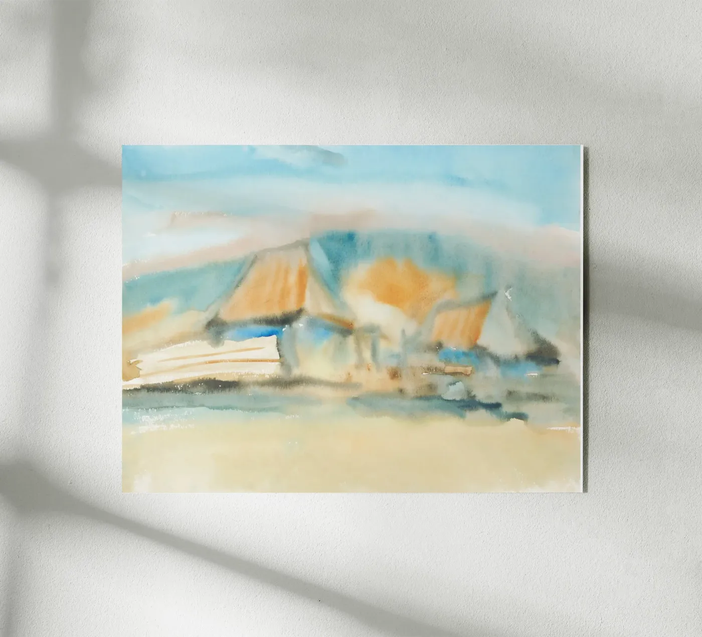 coastal clouds Acryl-Glas von Histrol