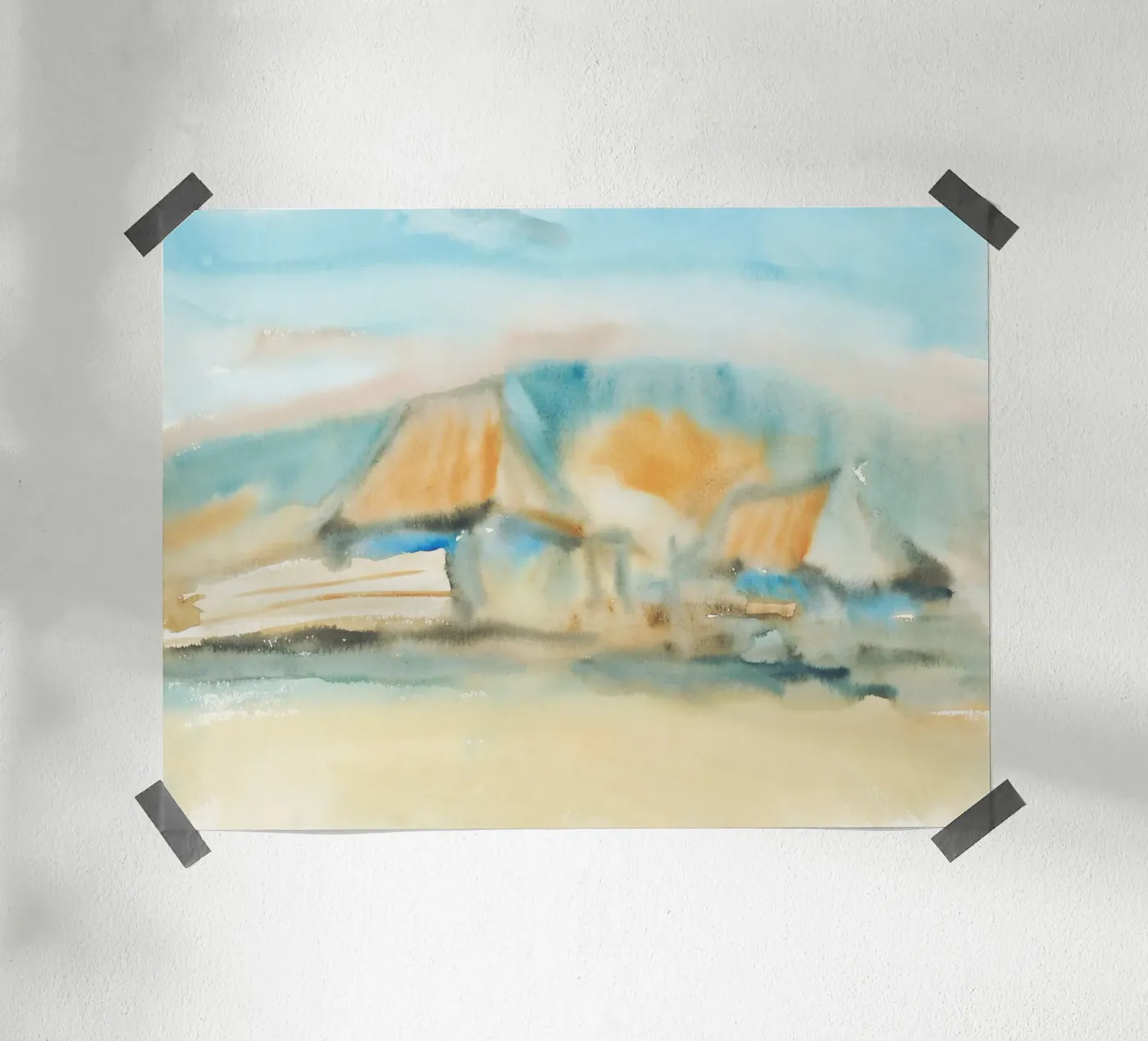 coastal clouds Poster von Histrol