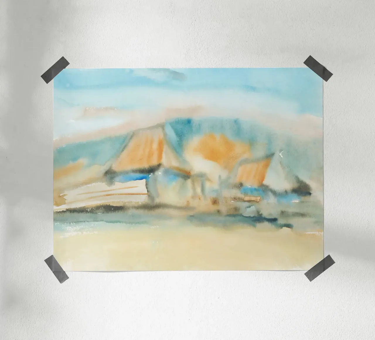 coastal clouds poster da Histrol