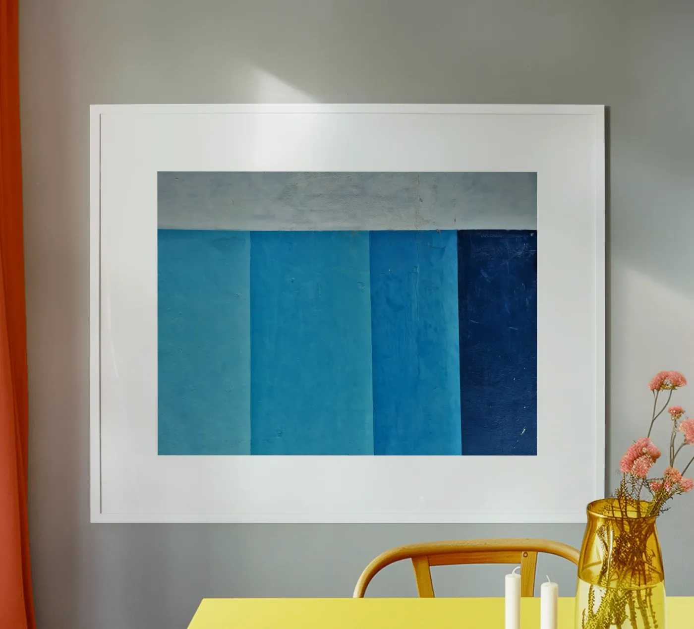 horizontal sections geometric poster da Histrol