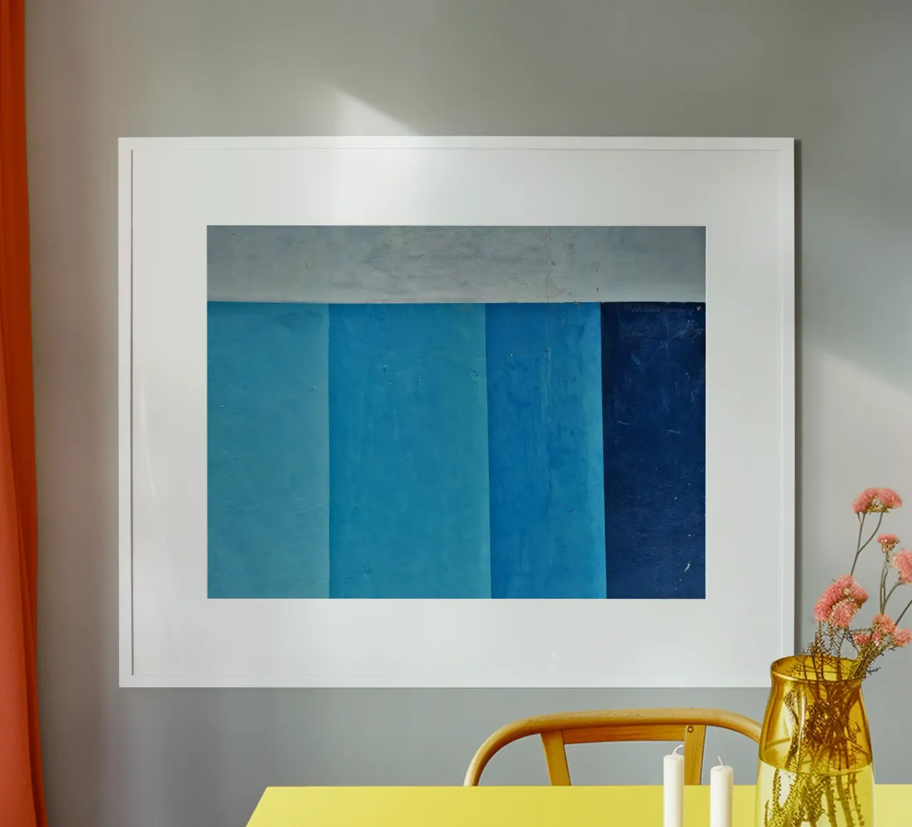 horizontal sections geometric poster de Histrol