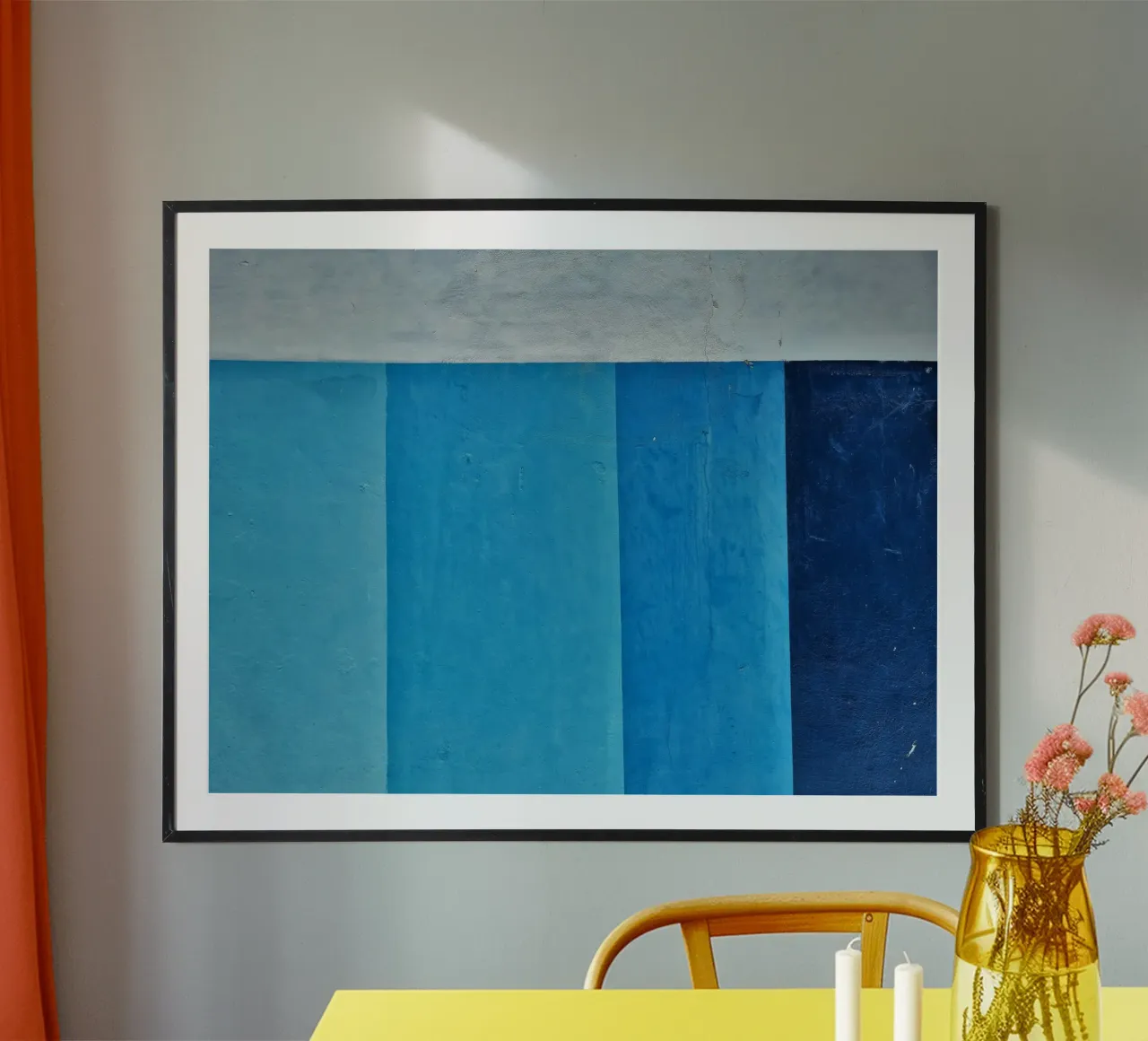 horizontal sections geometric poster de Histrol