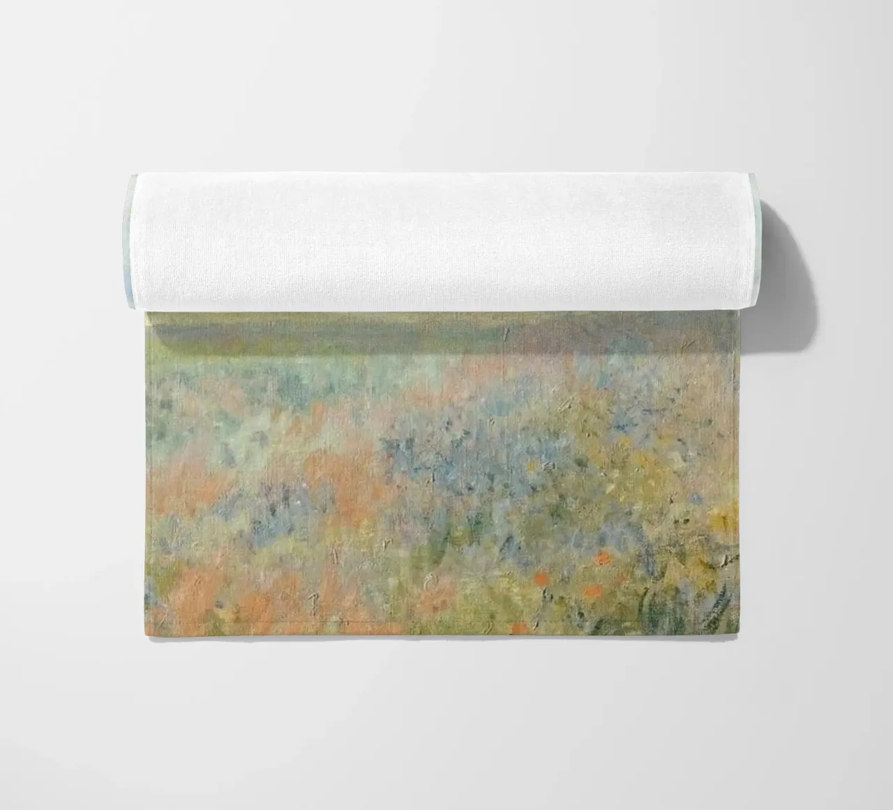 cloudy sky wildflowers telo mare da prindy
