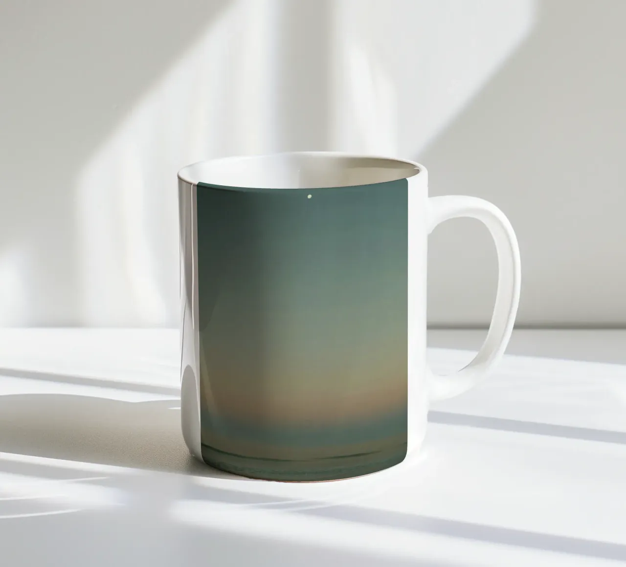 moon beach sea tazza in ceramica da Histrol