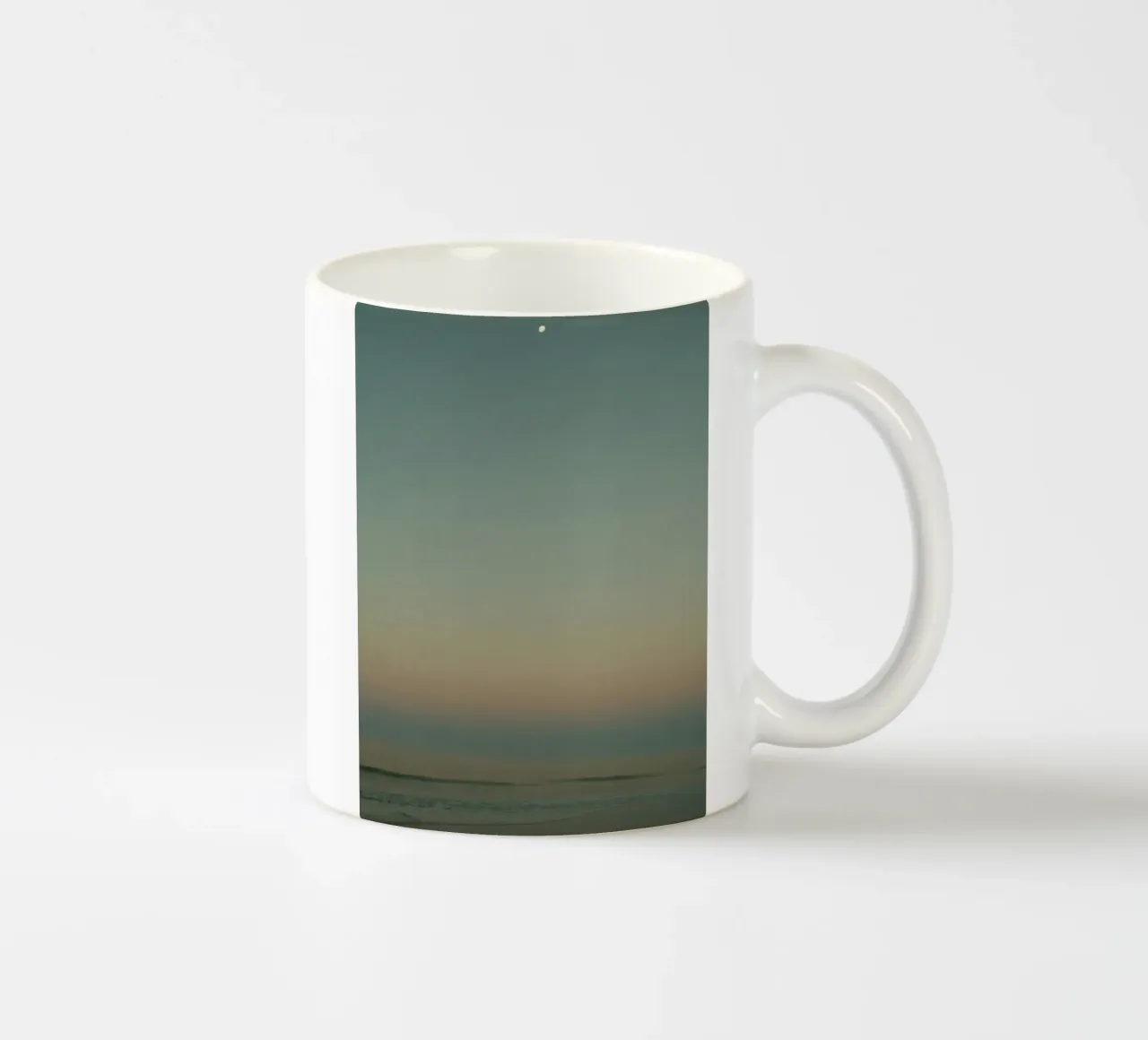 moon beach sea tazza in ceramica da Histrol