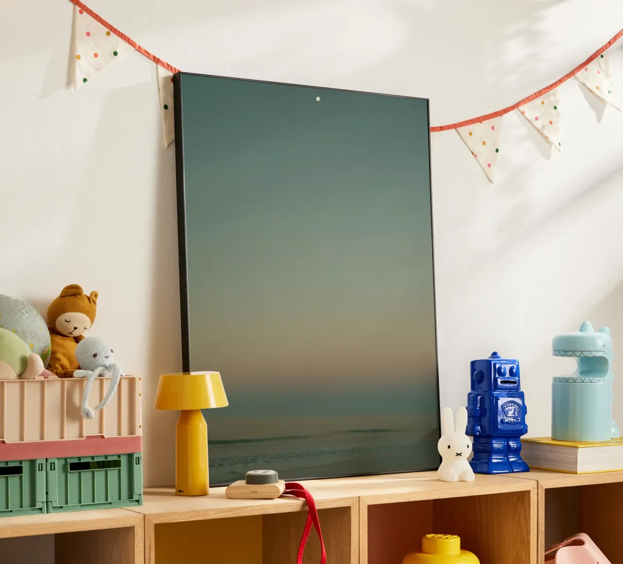 moon beach sea Alu-Dibond von Histrol