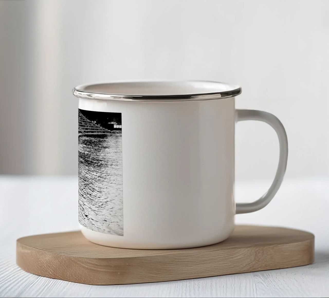 The Floods Part I tazza in smalto da Anja Hebrank Photography