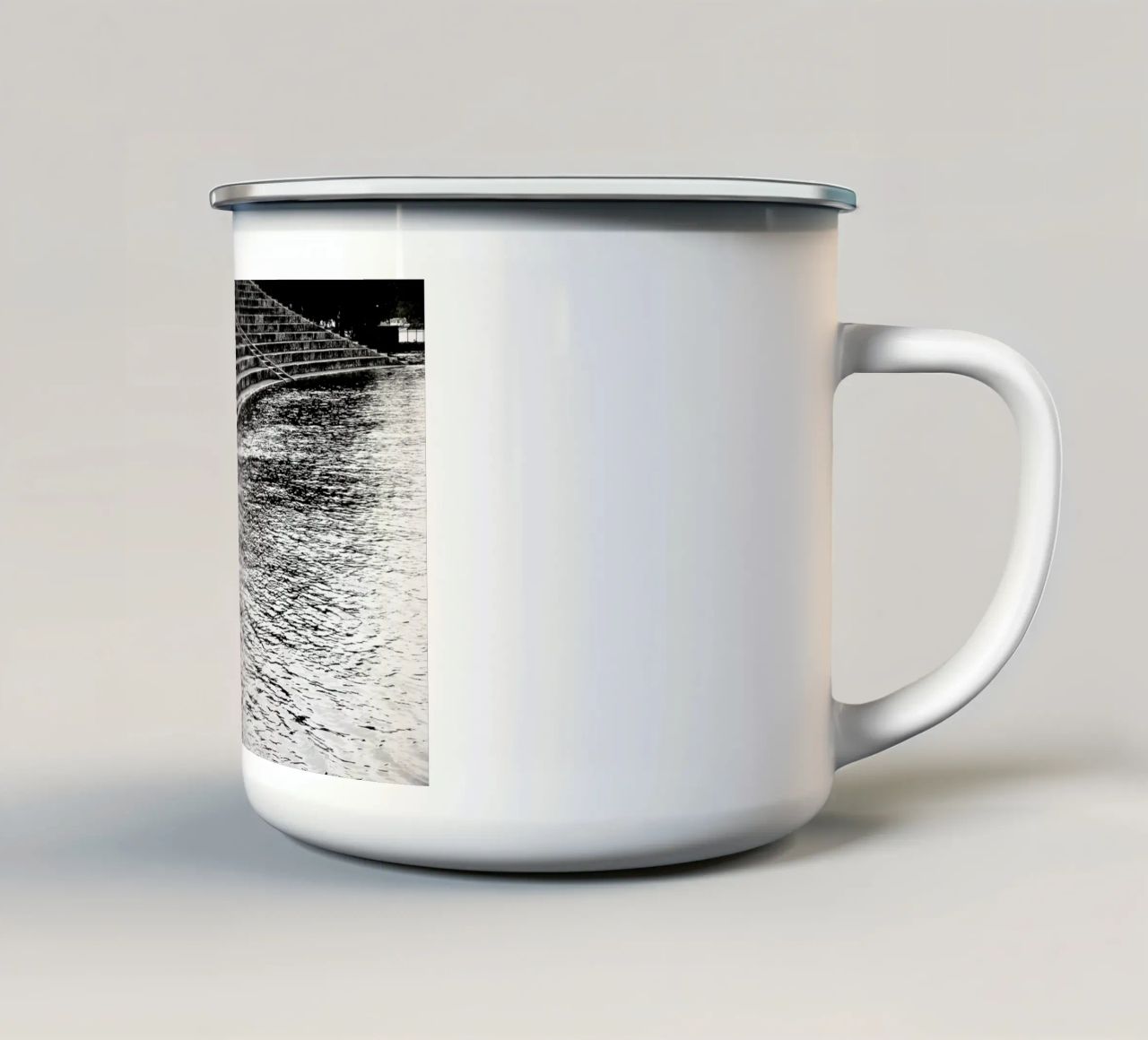 The Floods Part I tazza in smalto da Anja Hebrank Photography