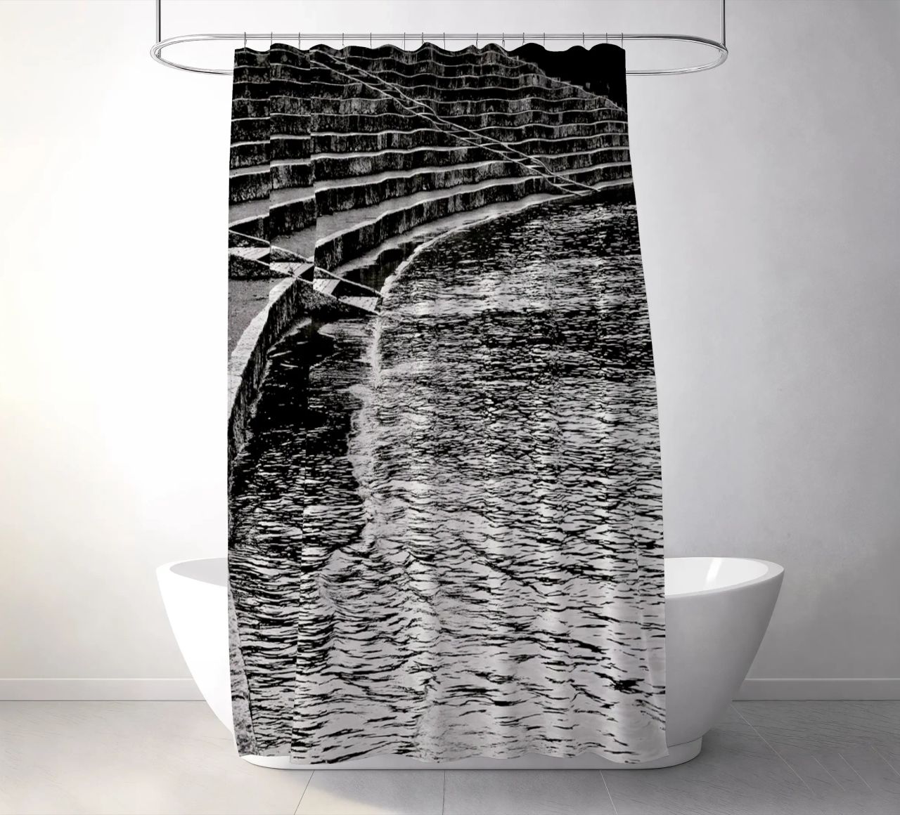 The Floods Part I tenda da doccia da Anja Hebrank Photography