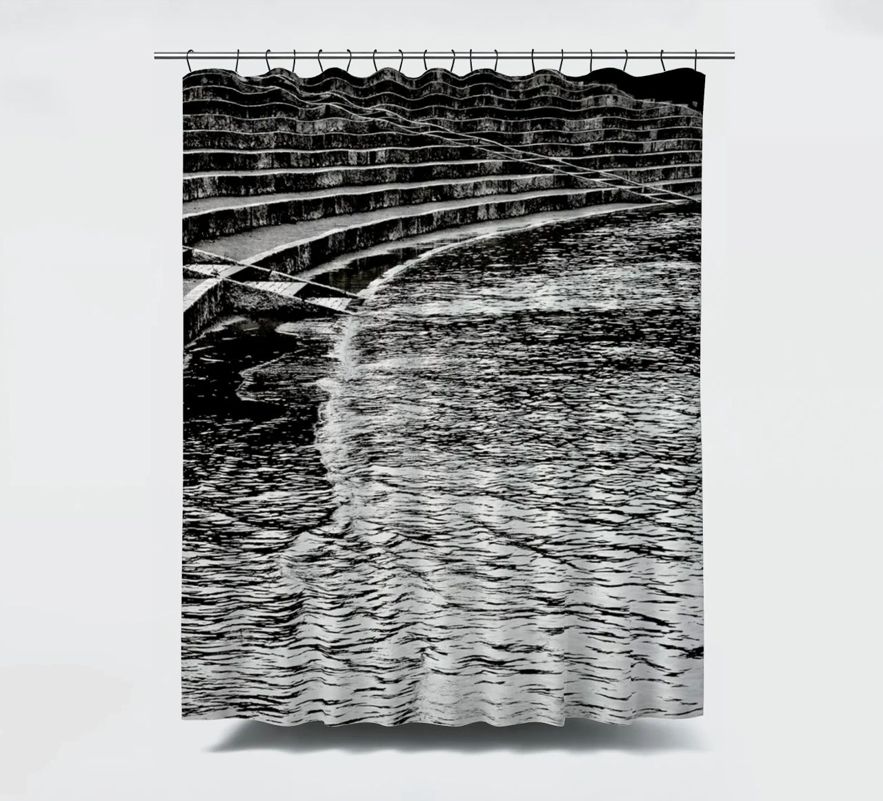 The Floods Part I tenda da doccia da Anja Hebrank Photography