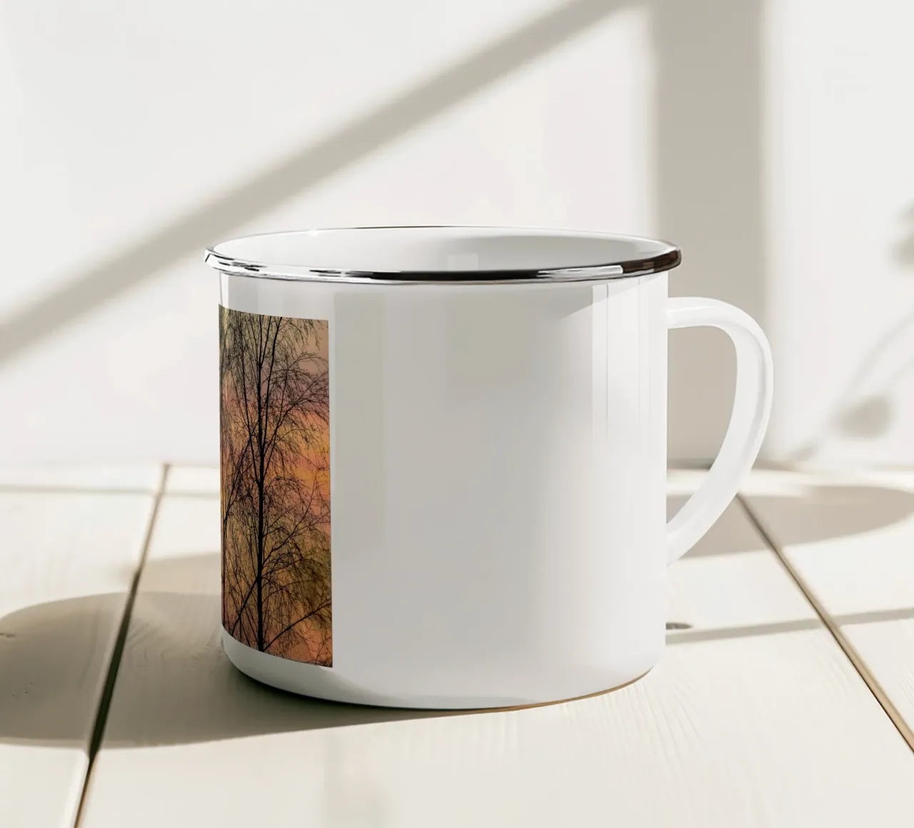sky dusk twilight tazza in smalto da Histrol