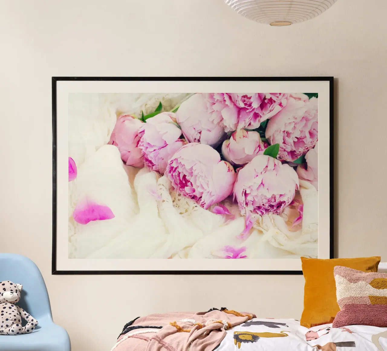 Blush e seta poster da PhotoVibe Decor
