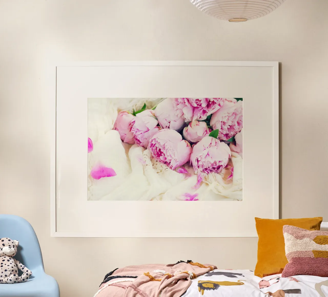 Blush e seta poster da PhotoVibe Decor