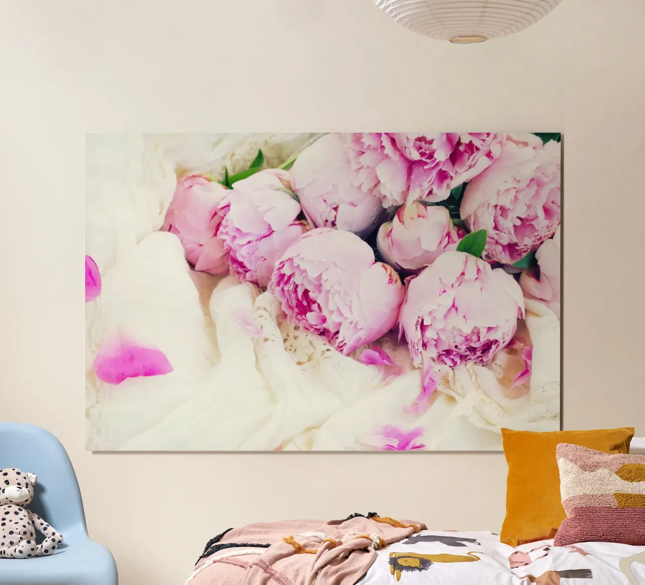 Blush e seta poster da PhotoVibe Decor