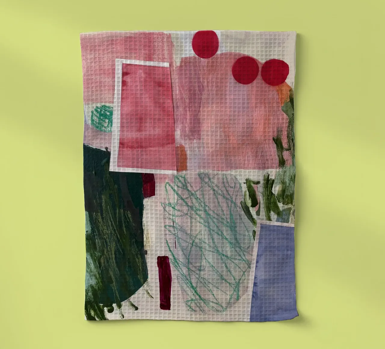 Friday afternoon tea towel by Silvaya