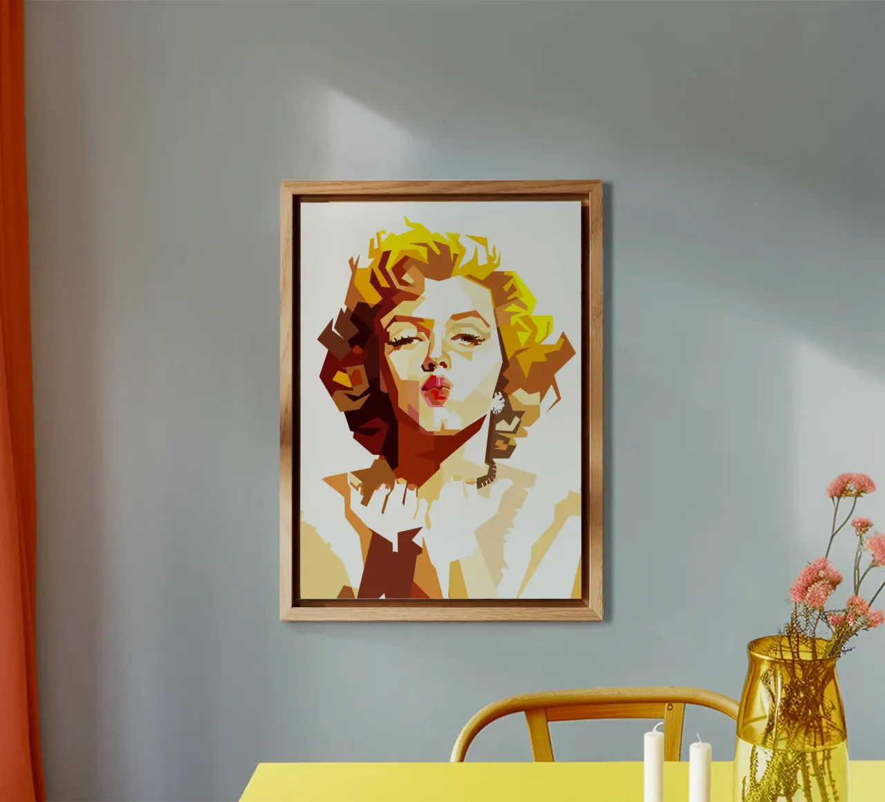 Marilyn Monroe Vintage Illustration Trending Now forex plate by Artkreator