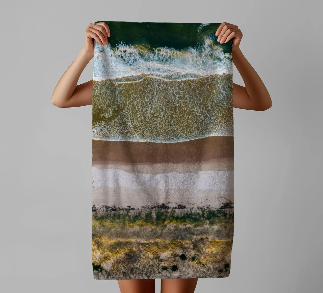 coastline surf asciugamano da bagno da prindy