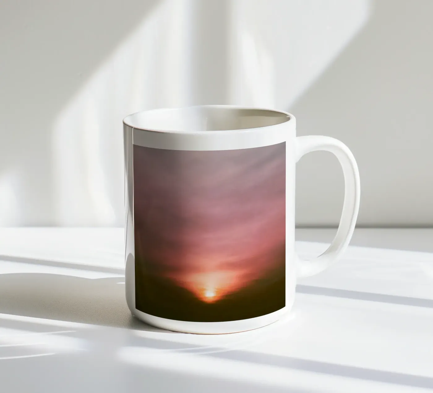 gradient light ceramic mug by twillight