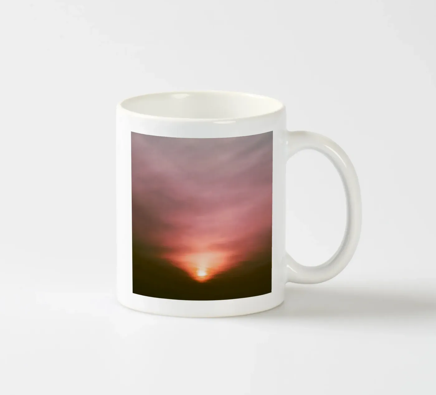 gradient light ceramic mug by twillight
