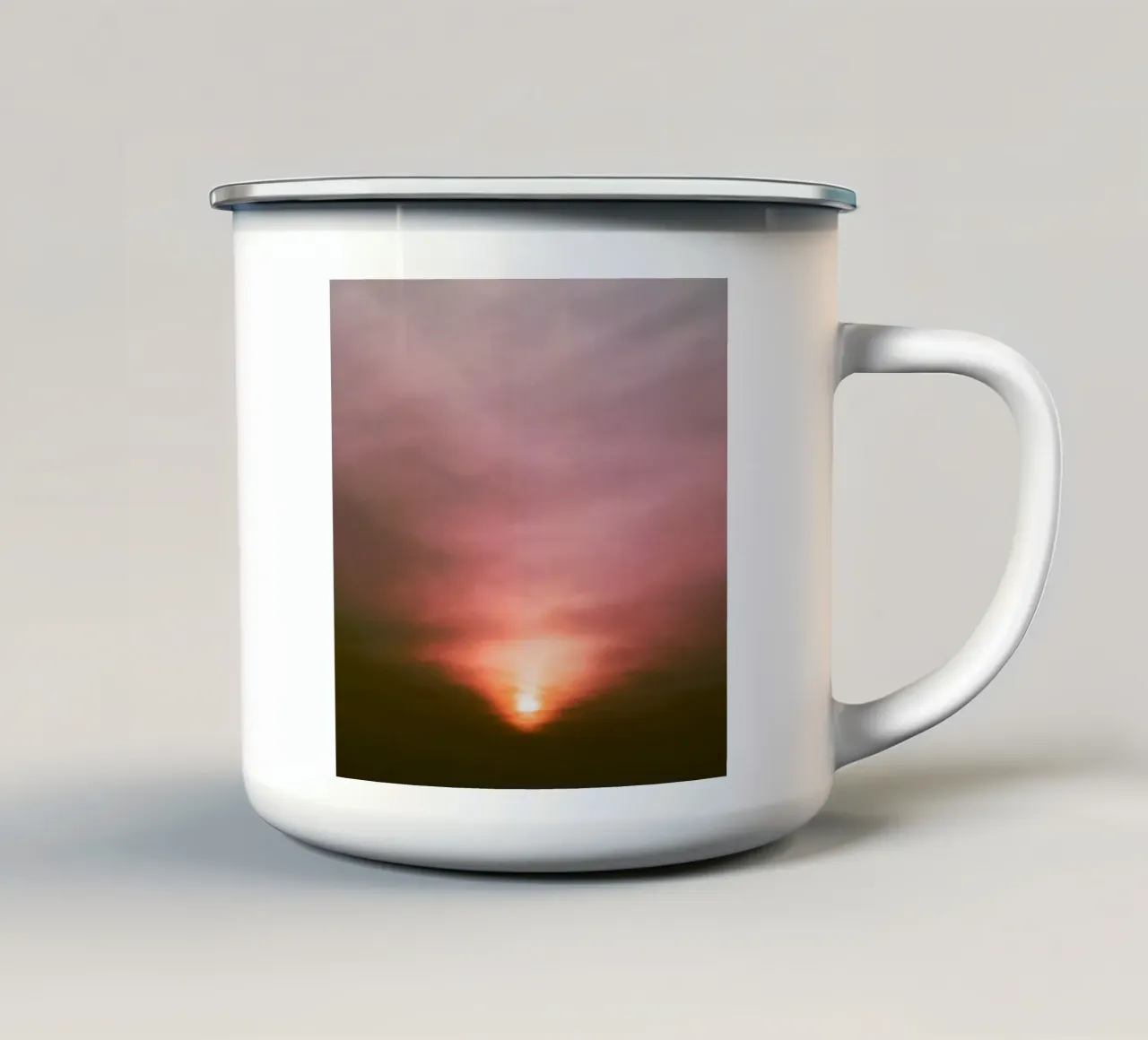 gradient light tazza in smalto da twillight
