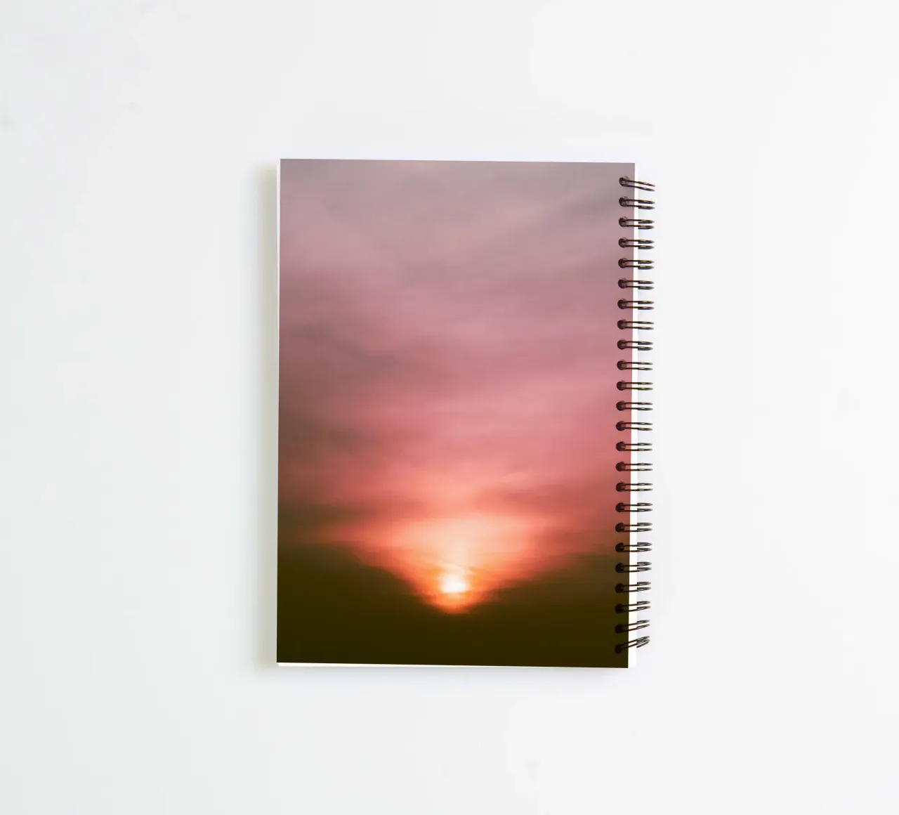gradient light spiral notebook by twillight
